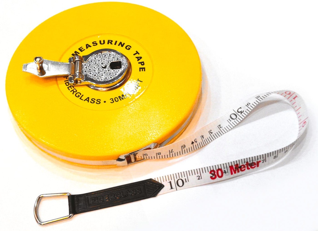 [PA077-Yellow-OneSize] PA077 - Décamètre 30 m - Yellow