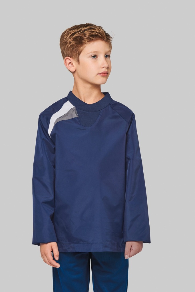 [PA331-SportyRed_Black_StormGrey-12/14ans] PA331 - Sweat de pluie enfant - SportyRed_Black_StormGrey (12/14 ANS)