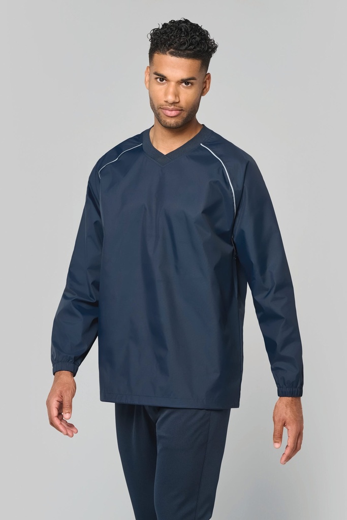[PA400-Black-XS] PA400 - Sweat de pluie multisport unisexe - Black (XS)