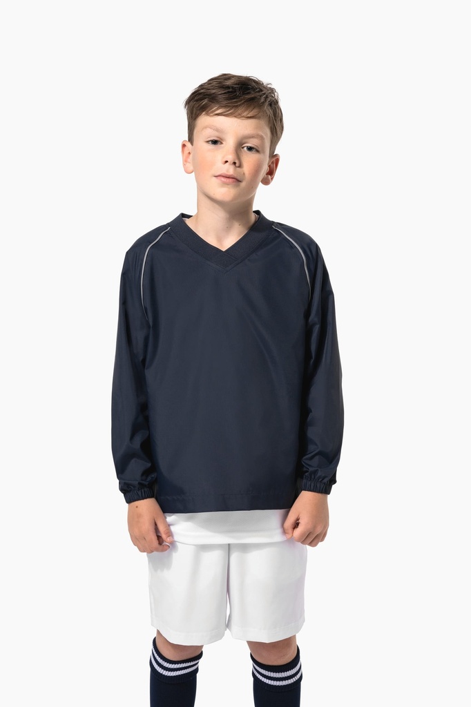 [PA401-Black-12/14ans] PA401 - Sweat de pluie multisport enfant - Black (12/14 ANS)