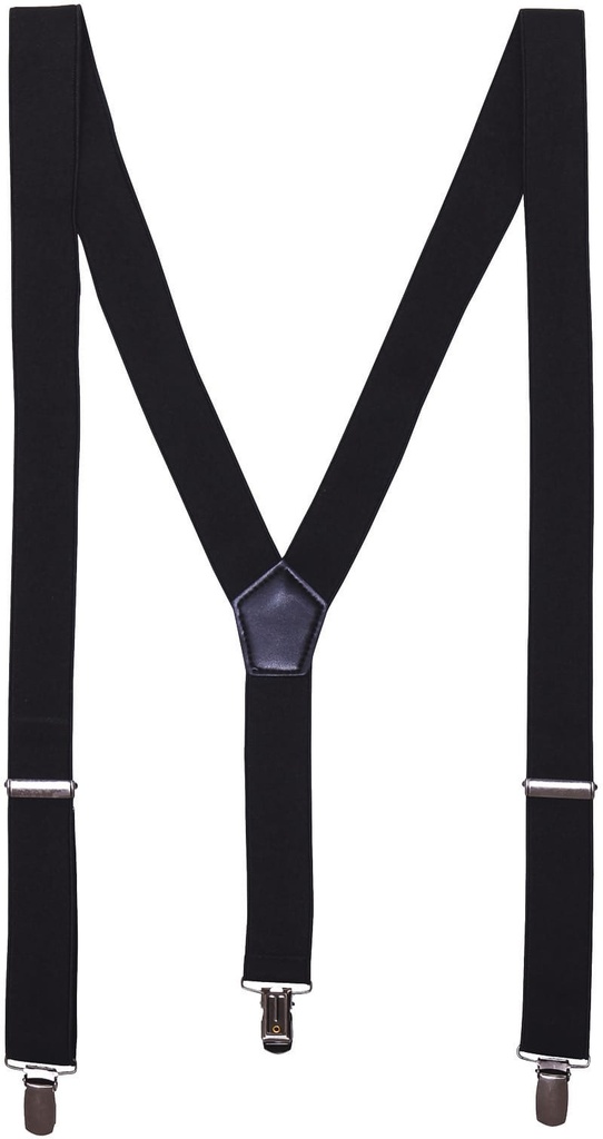 [PR701-Steel-OneSize] PR701 - Bretelles à pinces - Steel