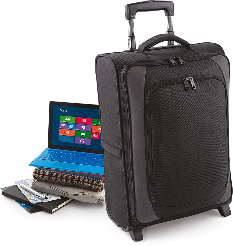 [QD975-Black_DarkGraphite-OneSize] QD975 - Valise Tungsten - Black_DarkGraphite