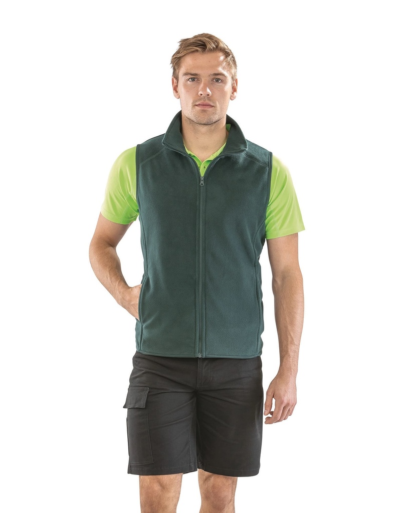 [R116X-Black-XS] R116X - Gilet micro polaire - Black (XS)