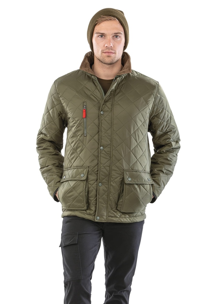 [R196X-Black-XS] R196X - Veste Cheltenham Gold - Black (XS)