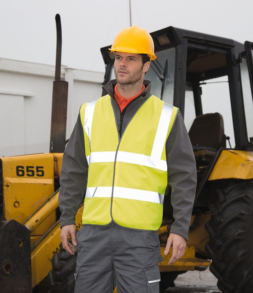 [R201X-FluorescentYellow-S/M] R201X - Gilet de sécurité High Viz Motorway - FluorescentYellow (S/M)