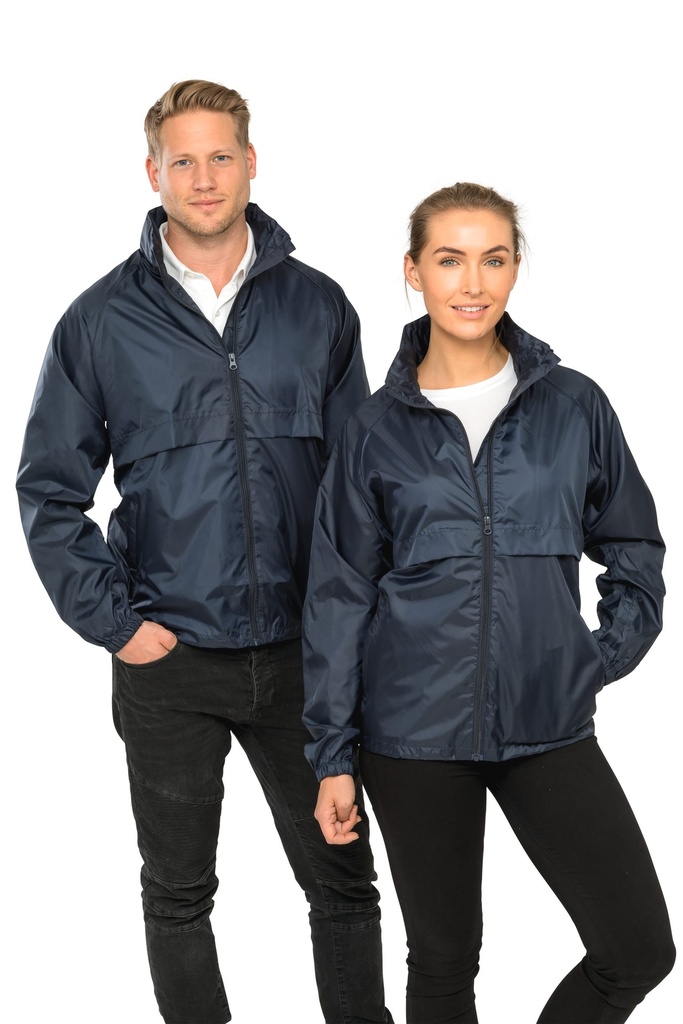 [R205X-Navy-XS] R205X - Coupe-vent doublé filet - Navy (XS)