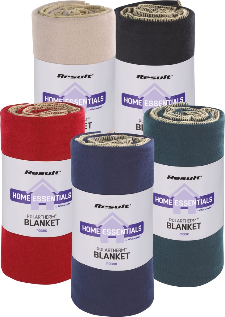 [R39-Black-OneSize] R39 - Couverture Polartherm - Black