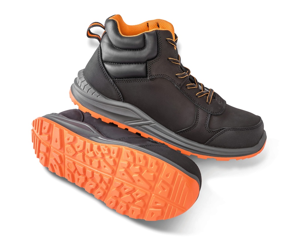 [R459X-Black_Grey_Orange-45EU] R459X - Chaussures de sécurité Stirling - Black_Grey_Orange (45EU)