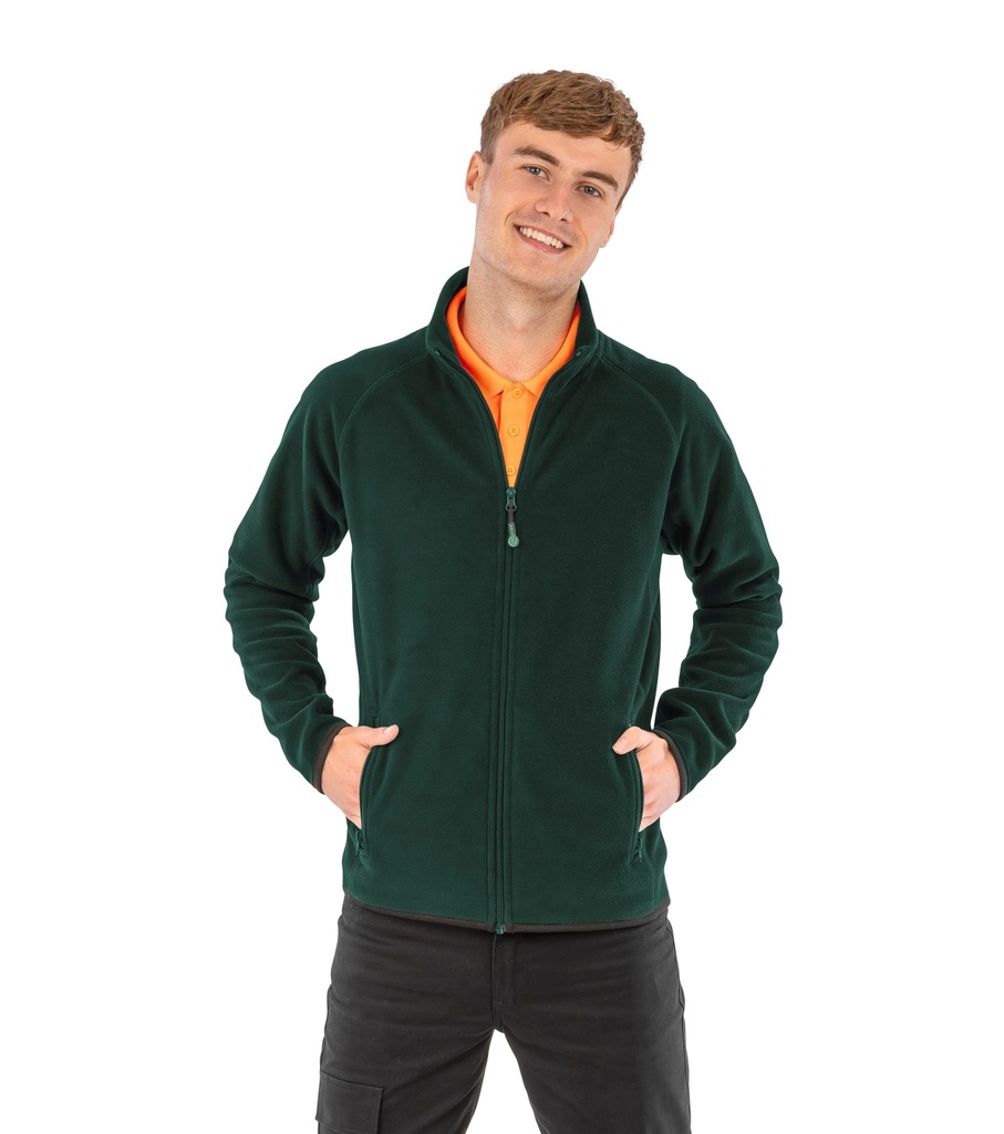 [R903X-White-XS] R903X - Veste polarthermique en polaire recyclée - White (XS)