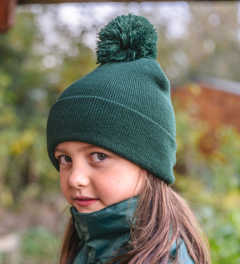 [RC028J-Navy-OneSize] RC028J - Bonnet pompon BEANIE - Navy