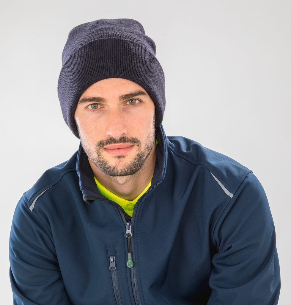 [RC929X-CharcoalGrey-OneSize] RC929X - Bonnet en polyester recyclée - CharcoalGrey
