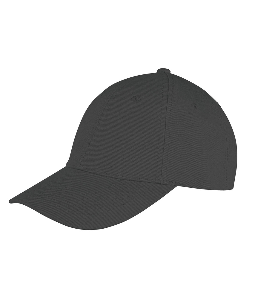 [RC981X-Charcoal-OneSize] RC981X - Casquette recyclée 6 panneaux - Charcoal