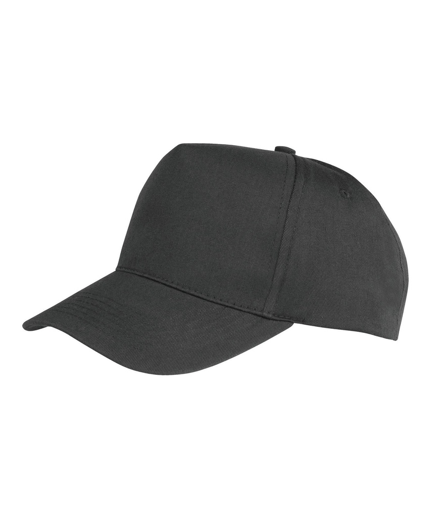 [RC984X-Orange-OneSize] RC984X - Casquette recyclée 5 panneaux - Orange