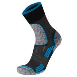 [RY1066-BLACK_WHITE-35/37EU] RY1066 - Chaussettes l'increvable No limit walk - BLACK_WHITE (35/37EU)