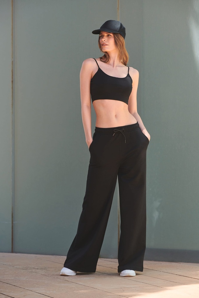 [SK431-Black-XS] SK431 - Pantalon de jogging écoresponsable femme - Black (XS)