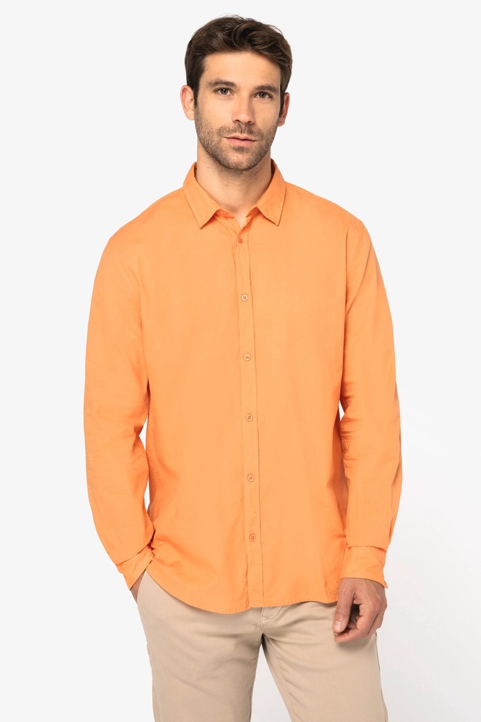 [SP506IC-LightOliveGreen-S] SP506IC - Chemise écoresponsable homme  - LightOliveGreen (S)