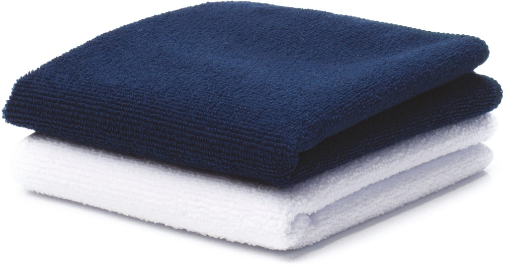 [TC016-White-OneSize] TC016 - Serviette de toilette microfibre - White