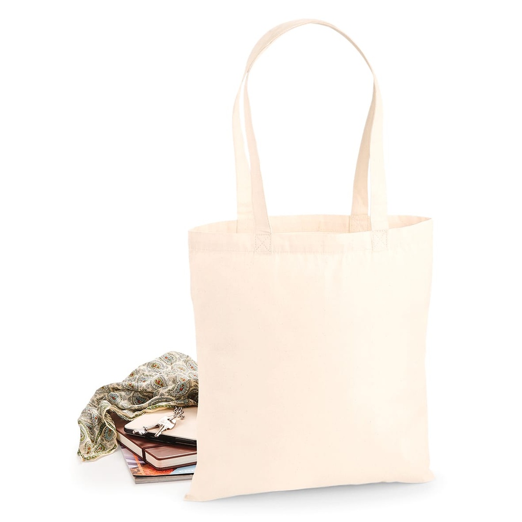 [W201-ClassicRed-OneSize] W201 - Sac en coton premium - ClassicRed