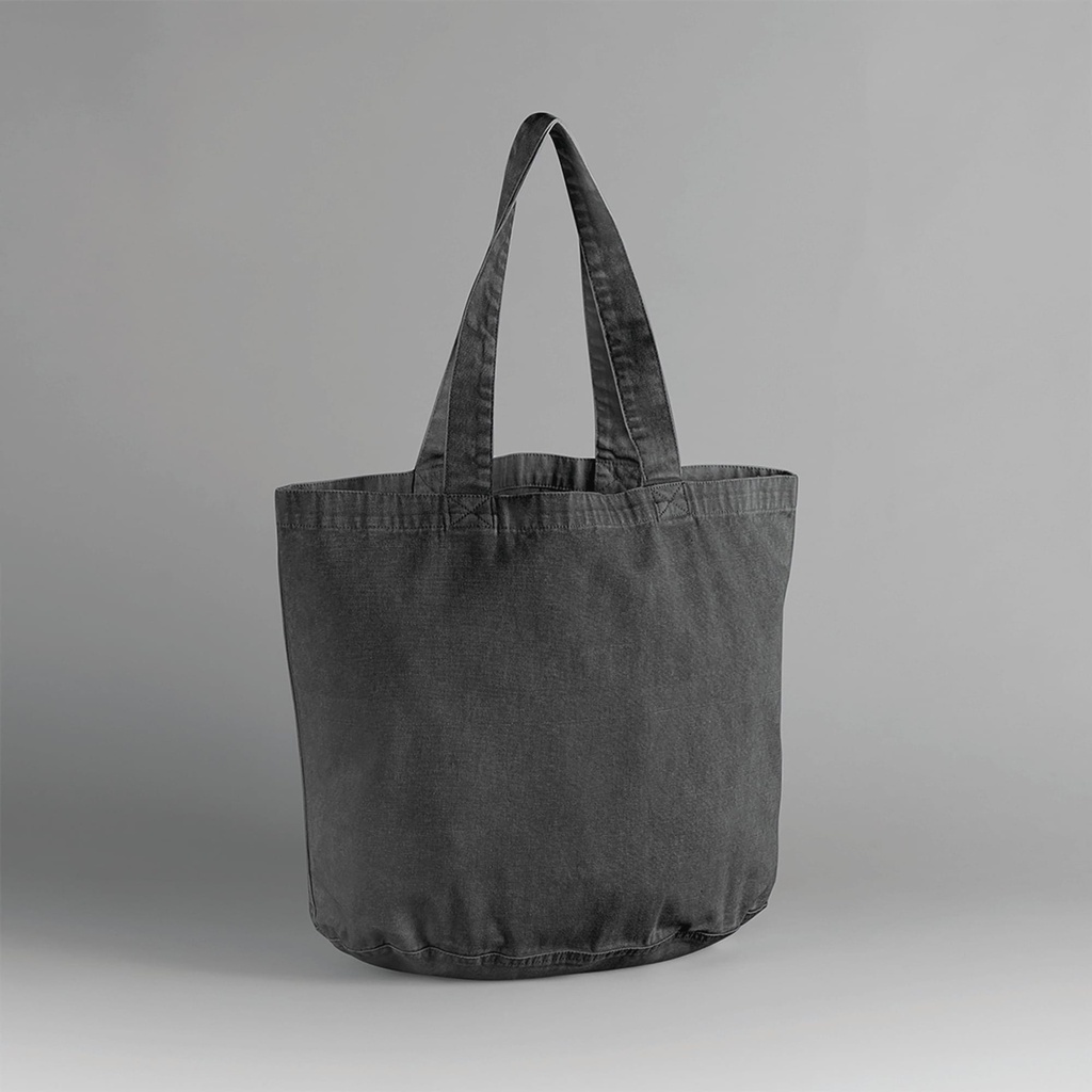 [W345-VintageDenim-OneSize] W345 - Sac shopping - VintageDenim