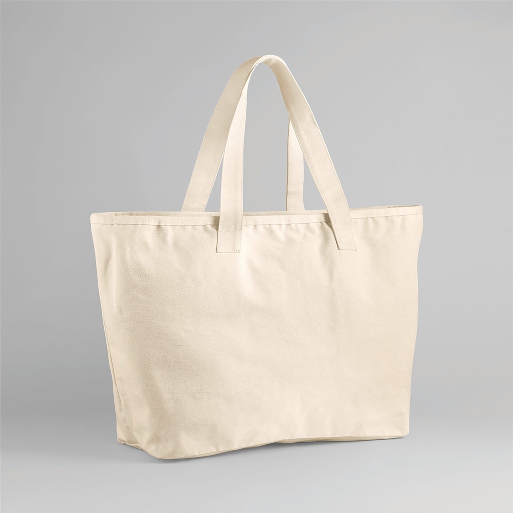 W606 - Sac de plage zippé - Rose