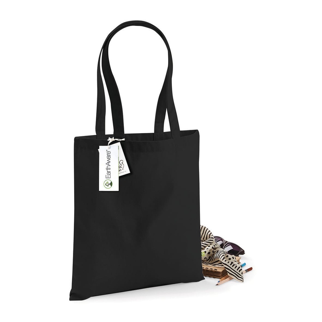 [W801-Natural-OneSize] W801 - Sac coton bio Earthaware® - Natural