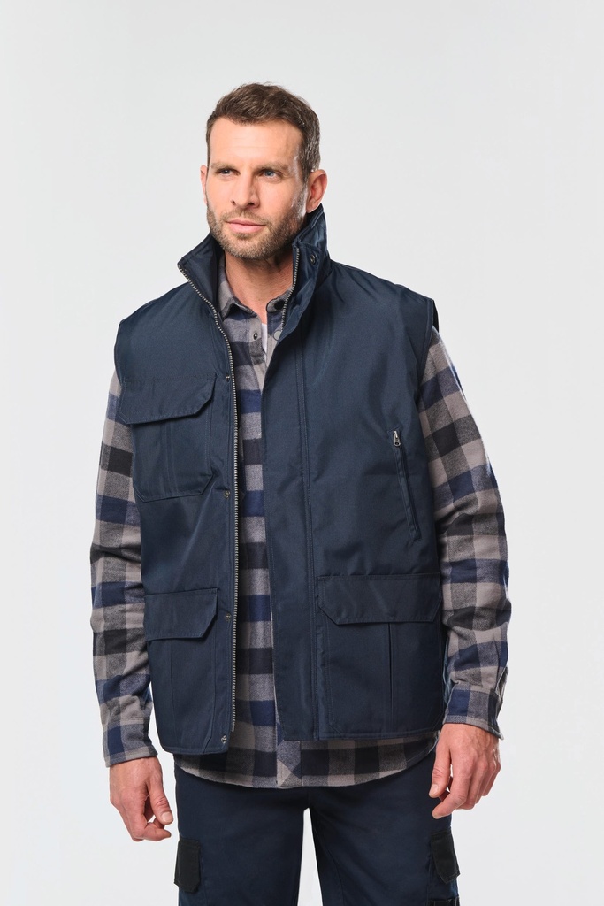 [WK630-ConvoyGrey-S] WK630 - Worker > bodywarmer homme - ConvoyGrey (S)