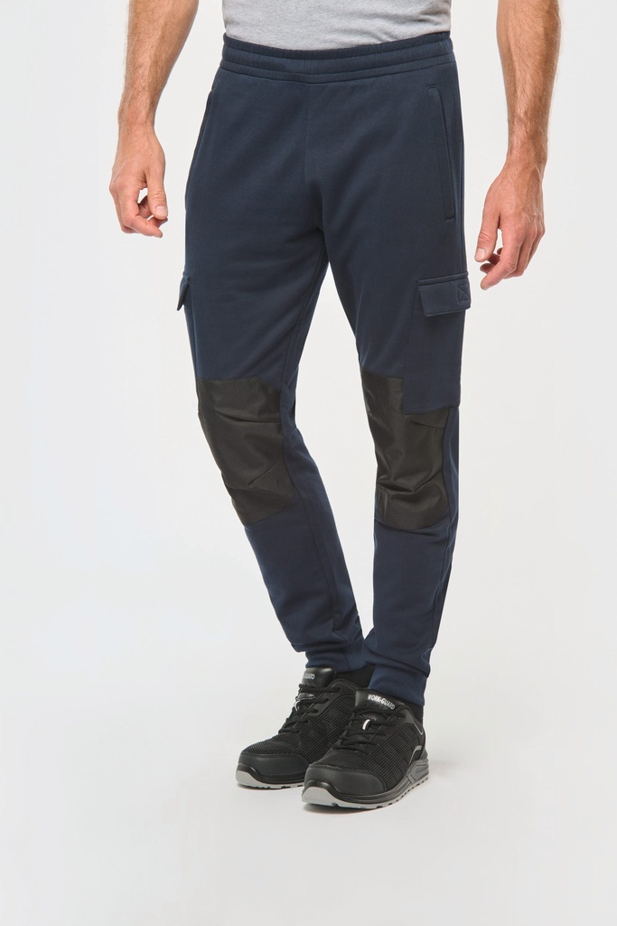 WK710 - Pantalon molleton cargo écoresponsable homme - Navy
