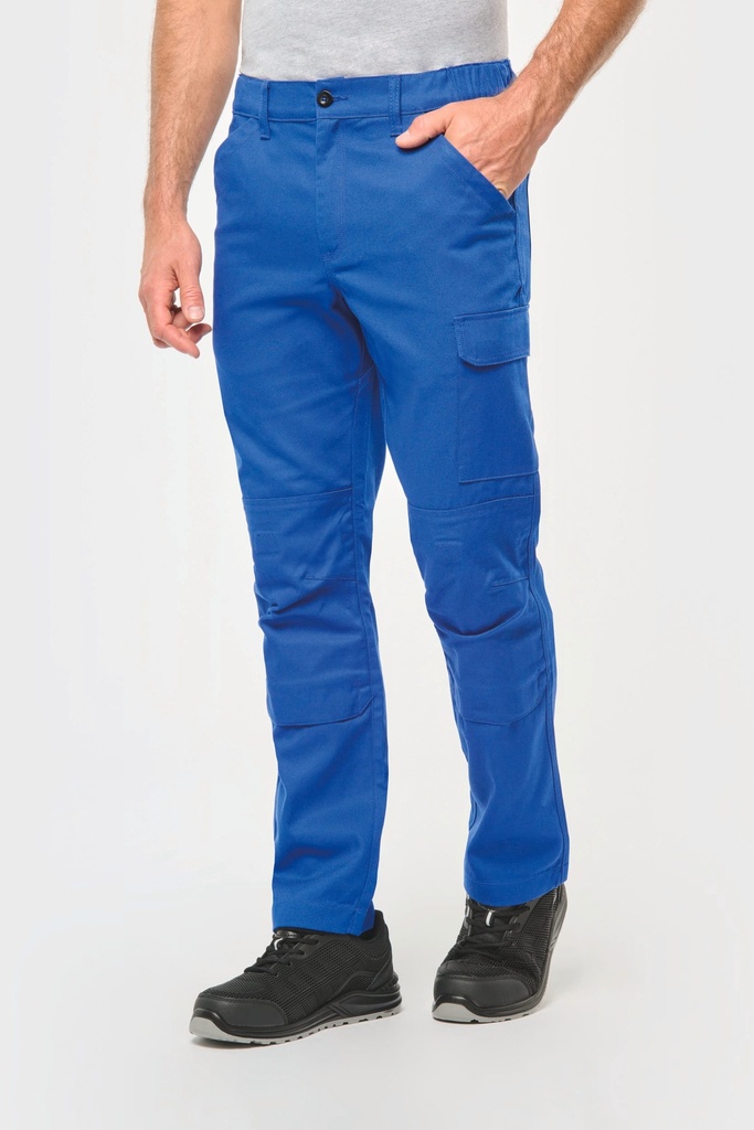 [WK740-Red-44FR] WK740 - Pantalon de travail multipoches homme - Red (44FR)