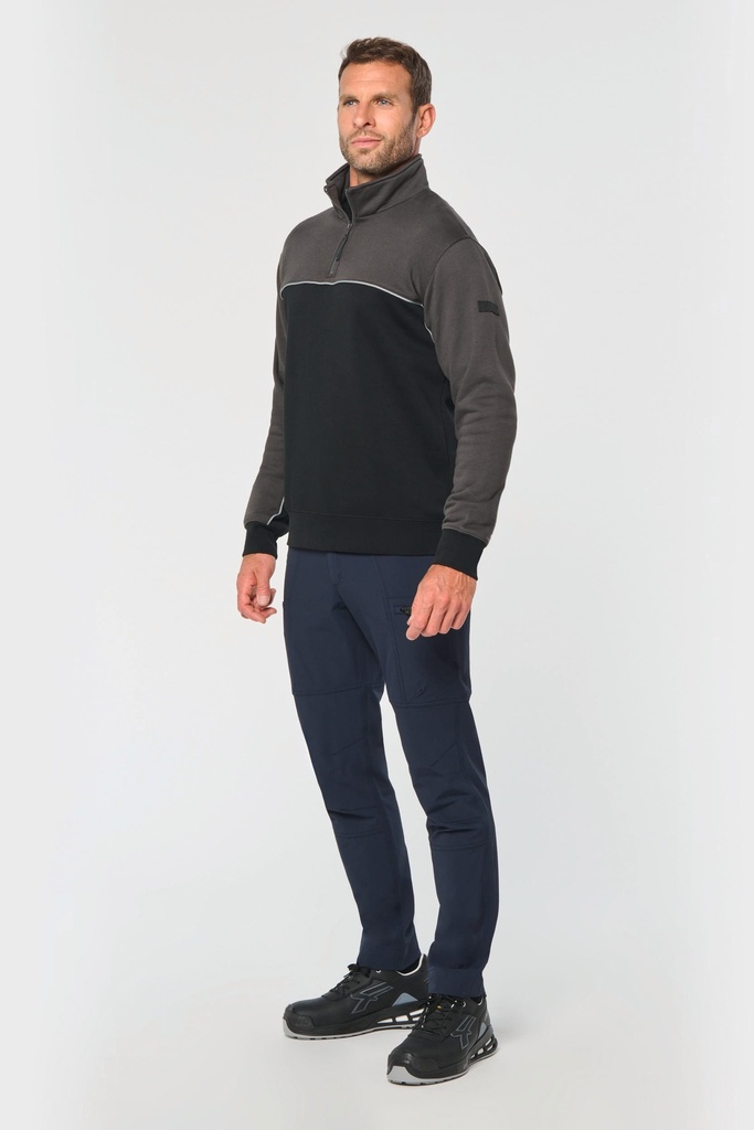 WK744 - Pantalon recyclé stretch homme - DarkGrey