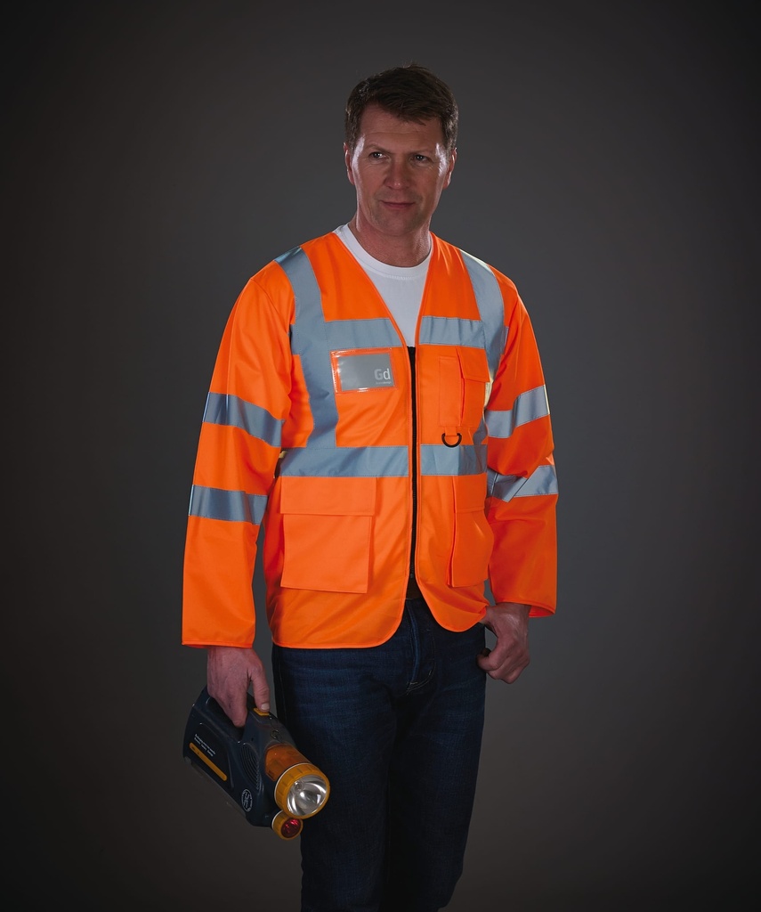 [YHVJ800-HiVisYellow-S] YHVJ800 - Veste haute visibilité - HiVisYellow (S)