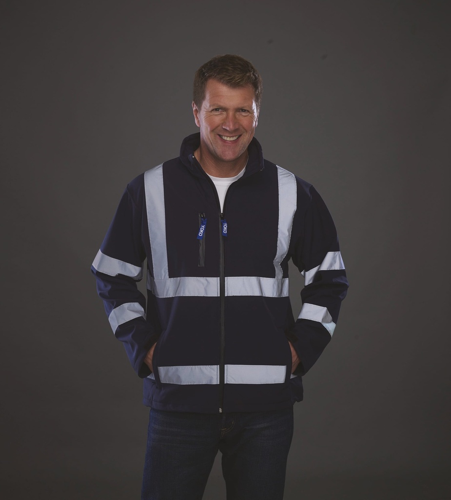 YHVK09 - Veste softshell haute visibilité - HiVisOrange