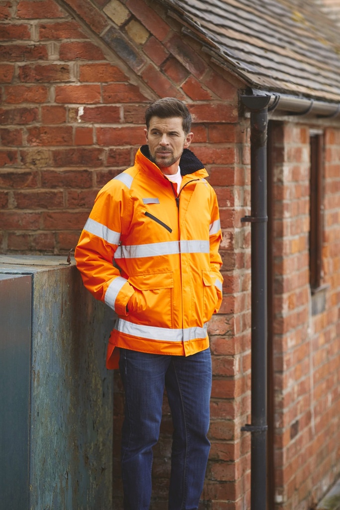 YHVP309 - Veste haute visibilité "Fontaine Storm" - HiVisOrange