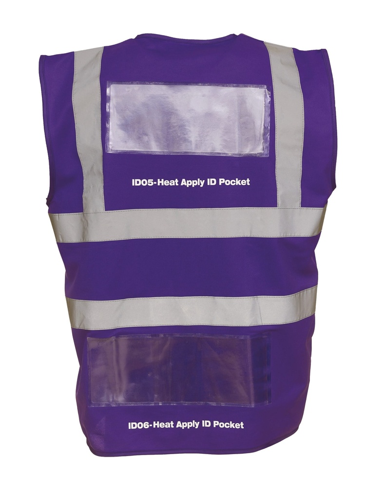 YID06 - Poches d'identité thermocollantes (1 unité = pack de 50) - Transparent