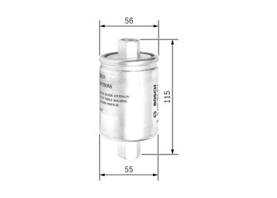 [0450905911] [⚠Déstockage] FILTRE A CARBURANT BOSCH F5911