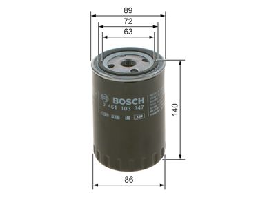 [0451103347] [⚠Déstockage] FILTRE A HUILE BOSCH P3347