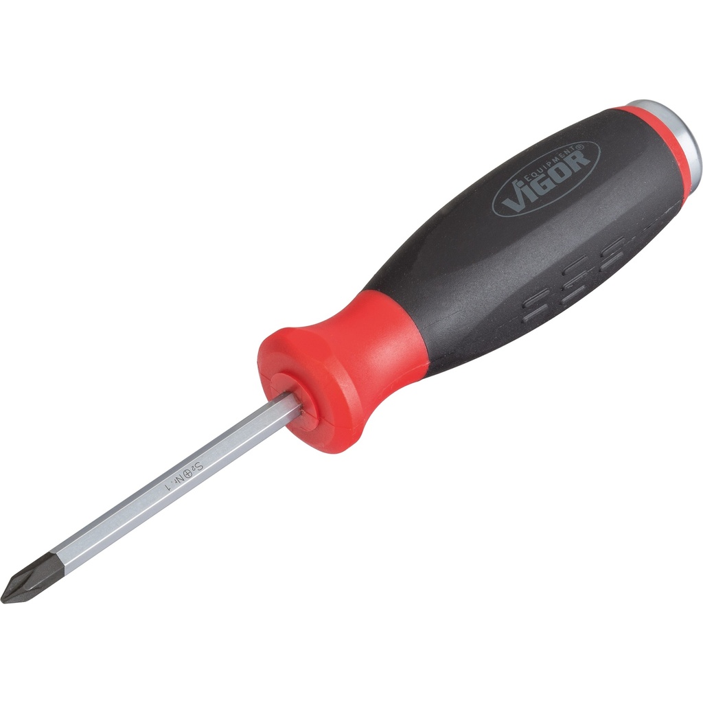 [V3601] VIGOR Tournevis pour vis Phillips ∙ avec percuteur ∙ V3601 ∙ Profil Phillips PH ∙ Taille PH1