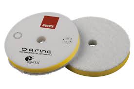 RUPES SÉRIE D-A Patins de polissage microfibre  Ø135 mm (5") FINE Jaune (PIECE)