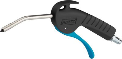 [9040P-3] HAZET - Pistolet de soufflage ∙ 100 mm · peu bruyant ∙ avec tube courbé
