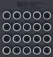 [9499BG] BGS - 9499 - Insert de servante d'atelier 1/6 : Jeu d’outils pour écrous antivol pour Audi 20 pièces