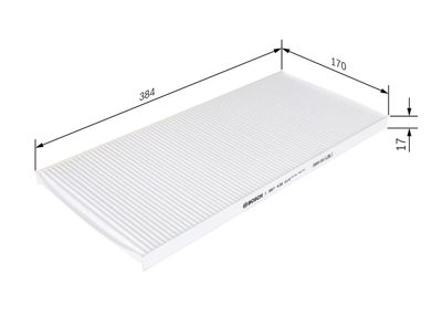 [1987432014] [⚠Déstockage] FILTRE HABITACLE BOSCH M2014