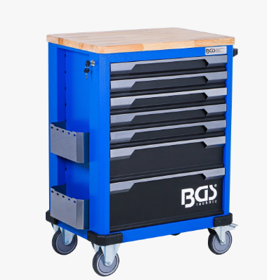 [4238bg] BGS - 4238 - Servante d'atelier 7 tiroirs vide