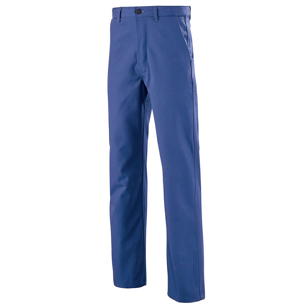 [90279062-2-34] 90279062 - PANTALON ESSENTIELS COTON - BLEU BUGATTI (34)