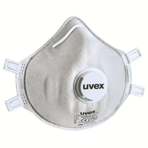 [8742322] 8742322 - Masque-coque uvex silv-Air c uvex silv-Air c FFP3 (Boîte de 3pcs)