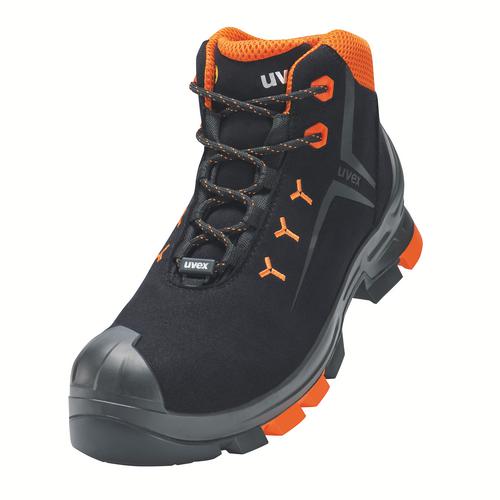 [6509.1-35] 65091 - uvex 2 Chaussure de sécurité S3  noir, orange Largeur 10 (35)