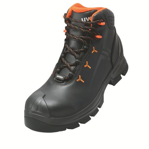 [6523.1-35] 65231 - uvex 2 MACSOLEÂ® Chaussure de sécurité S3  noir, orange Largeur 10 (35)