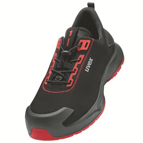 [6803.2-35] 68032 - uvex 1 x-craft Chaussures basses S3L  noir, rouge Largeur 11 (35)