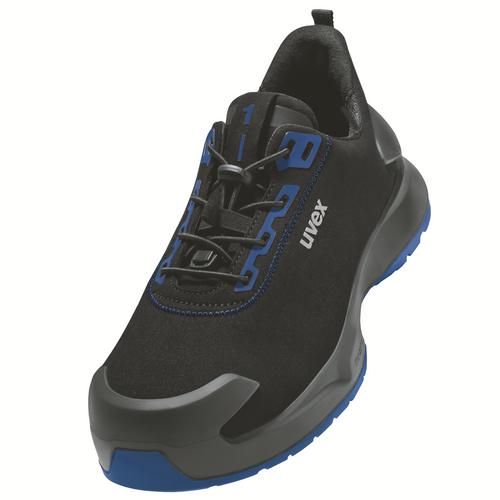 [6814.7-35] 68147 - uvex 1 x-craft Chaussures basses S2  noir, bleu Largeur 10 (35)