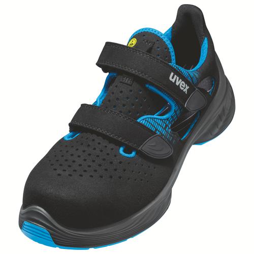 [6828.8-35] 68288 - uvex 1 G2 Sandales S1  bleu, noir Largeur 11 (35)