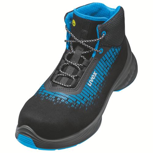 [6833.7-35] 68337 - uvex 1 G2 Chaussure de sécurité S2  bleu, noir Largeur 10 (35)
