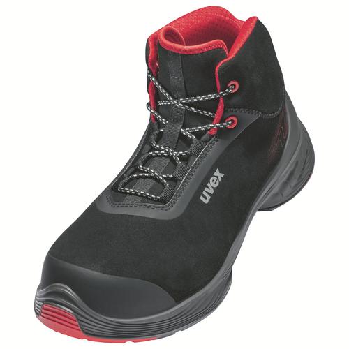 [6839.1-35] 68391 - uvex 1 G2 Chaussure de sécurité S3  noir, rouge Largeur 10 (35)
